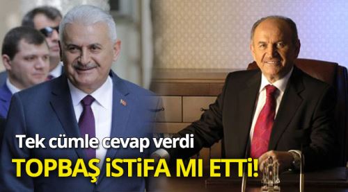 Kadir Topbaş istifa mı etti!