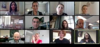 Kagik Başkanları Bu Ayki Toplantısını Telekonferans Sistemiyle Yaptı
