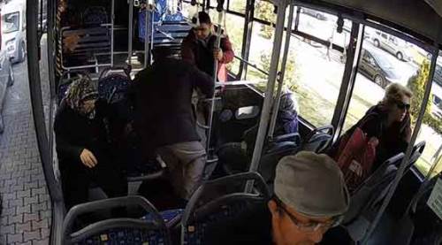 Kahraman otobüs şoförü alkış topladı