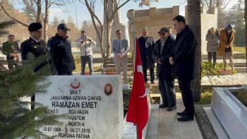 Kahraman Şahadetinin Yıl Dönümünde Unutulmadı
