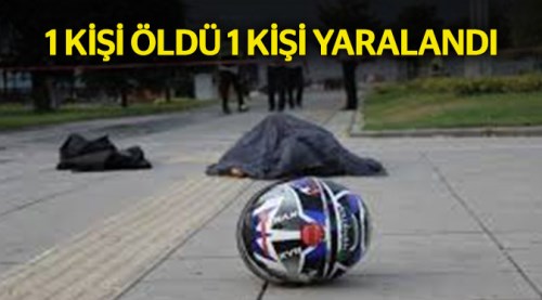 Kahreden bir motosiklet kazası daha!