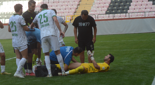 Kaleci vakit geçirdi 