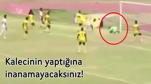Kalecinin yaptığına inanamayacaksınız!