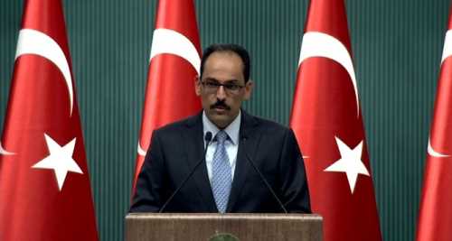 KALIN: SEYİRCİ KALMAYIZ