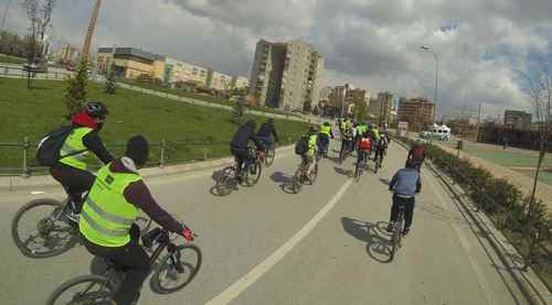 Kalp için pedal çevirdiler