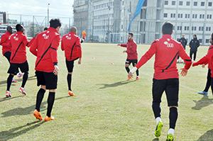 Kamil hoca takımı çalıştırdı