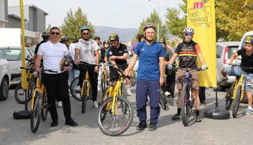 Kampüs içi ulaşımda yeni dönem: ESTÜ’ye 45 bisiklet hibe edildi