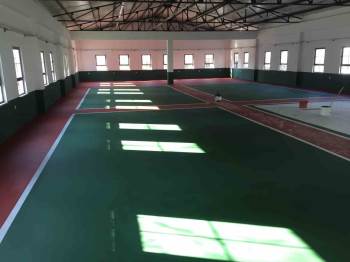 Kapalı Spor Salonunda Yenileme Çalışmaları Yapıldı
