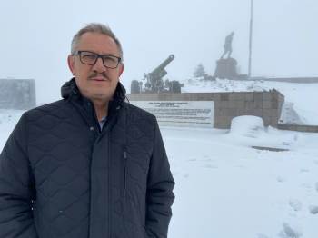 Kar Altındaki Kocatepe’Ye Zorlu Ulaşım
