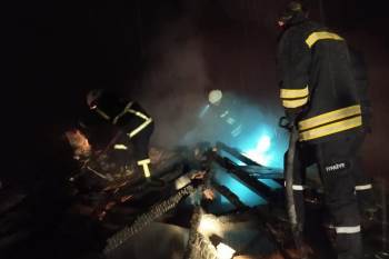 Karaağaç Köyü Camisinde Yangın Çıktı
