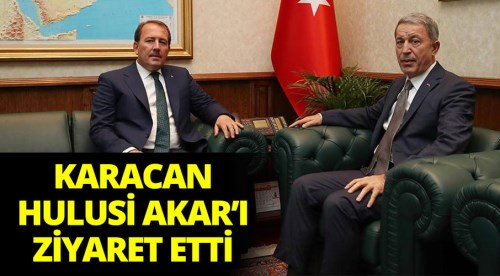 Karacan'dan Hulusi Akar'a ziyaret