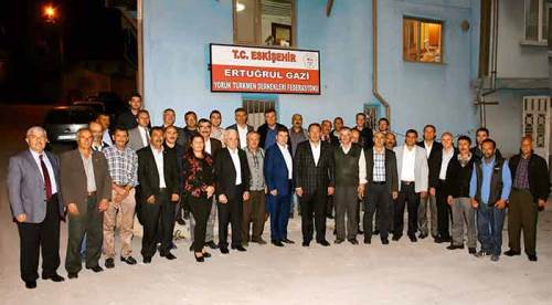 Karacan Yörük derneğini ziyaret etti