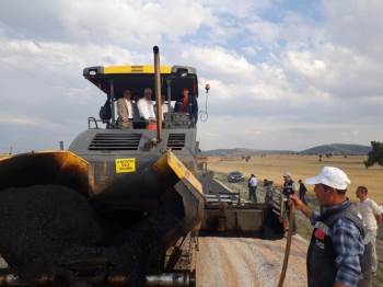 Karacaören-Kızılcaören Grup Köy Yolu’Nda Sona Yaklaşıldı

