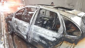 Karahisar Tünelinde Yangın
