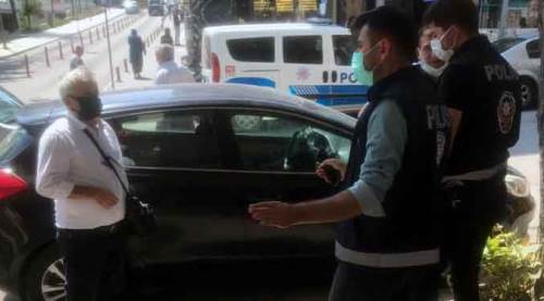 Karantinayı dinlemeden bankaya gidince...