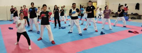 Karatede antrenmanlar sürüyor