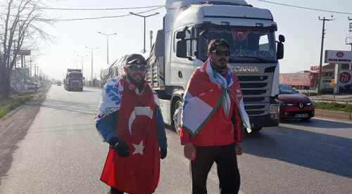 Kardeşliğe evet yürüyüşünde 37'nci gün