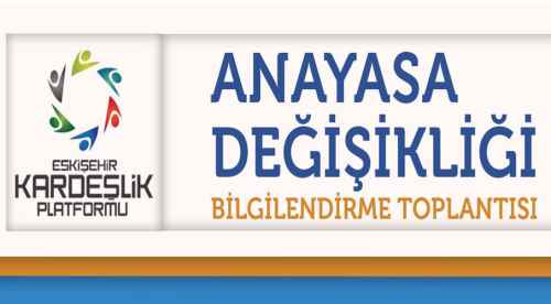 Kardeşlik Platformu yeni Anayasa’yı anlatacak