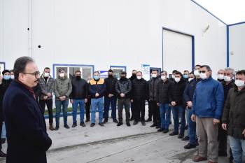 Karla Mücadele Ekiplerini Tebrik Etti
