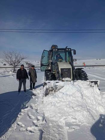 Karla Mücadele Gece Gündüz Devam Ediyor
