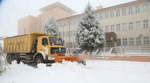 Karla mücadele için seferber oldular
