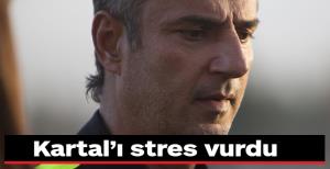 Kartalı stres vurdu