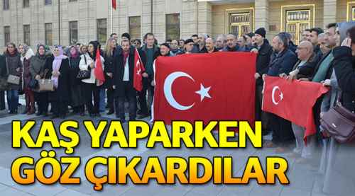 Kaş yapalım derken göz çıkardılar!