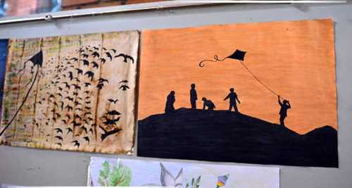 KATILAMAYANLARDAN FESTİVALE RESİM