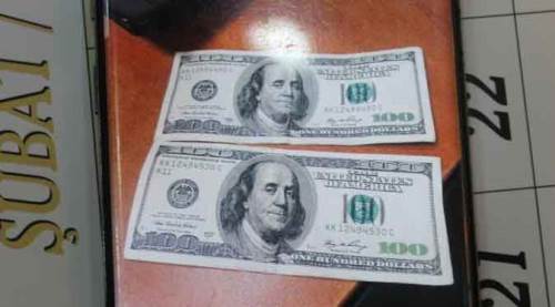 Katılım bankasından çektiği dolarlar sahte çıkınca...