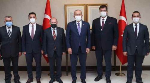 Kaya ve Demirdaş'tan Bakan Çavuşoğlu'na ziyaret