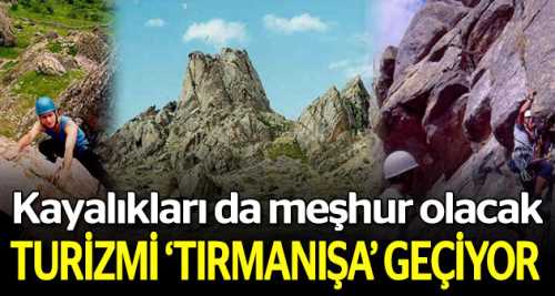 Kayalıkları da meşhur olacak