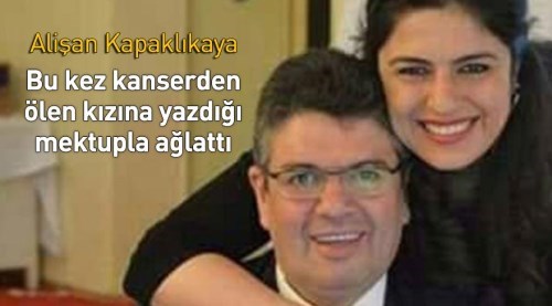 Kaybettiği kızına yazdığı mektupla ağlattı