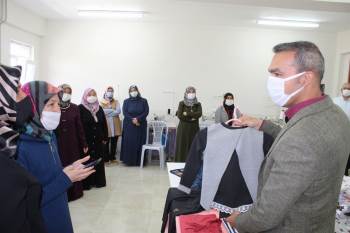 Kaymakam Çiçek: ’’Dikiş Nakış Kursları Aile Ekonomisine Faydalı Kurslar’’
