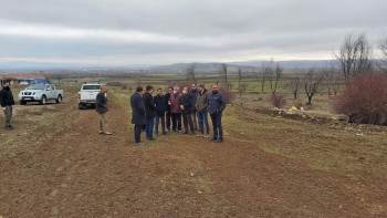 Kaymakam Düzgün Köyde Yürütülen Çalışmaları Yerinde İnceledi
