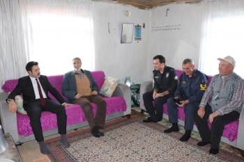 Kaymakam Fırat, Kıbrıs Gazisi’Ni Ziyaret Etti
