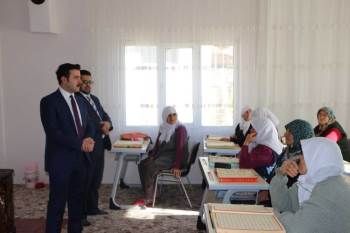 Kaymakam Fırat’Tan Kuran Kursları’Na Ziyaret
