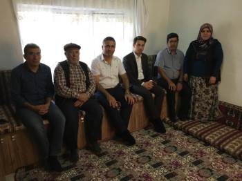 Kaymakam Gülyer’Den Şehit Ailelerine Ziyaret
