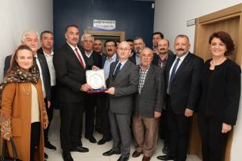 Kaymakam Hasan Yaman’Dan Kent Konseyi’Ne İadeyi Ziyaret
