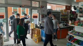 Kaymakam İş Yerlerini Denetledi
