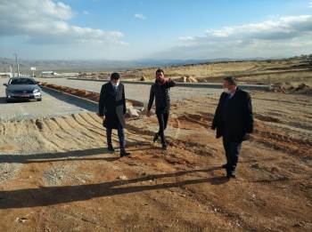 Kaymakam Kaçmaz Osb’De Devam Eden Çalışmaları İnceledi
