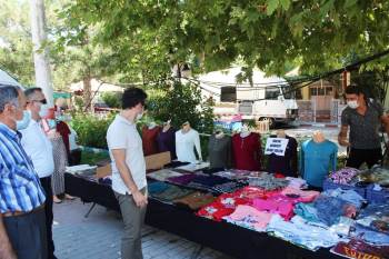 Kaymakam Karadağ’Dan Köy Pazarında Korona Virüs Denetimi
