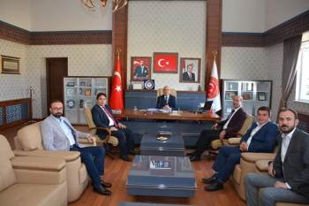 Kaymakam Kaya Ve Başkanı Bozkurt’Dan Kamu Kurumlarını Ziyareti
