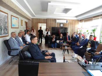 Kaymakam Mercan, Şehit Annesini Makamında Ağırladı
