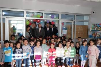 Kaymakam Mercan Kütüphane Açılışına Katıldı
