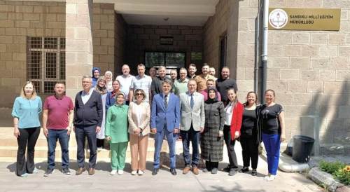 Kaymakam Önder Çengel’den veda ziyareti