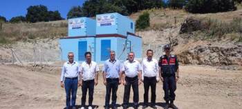 Kaymakam Öztürk İçme Suyu Deposunu İnceledi
