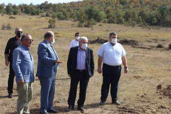 Kaymakam Ünal, Köylerde İncelemelerde Bulundu

