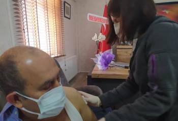 Kaymakam Ünal 2. Doz Aşısını Da Yaptırdı
