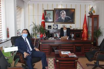 Kaymakam Ünal’A Gölpazarı Kaymakamı Şahin’Den Ziyaret
