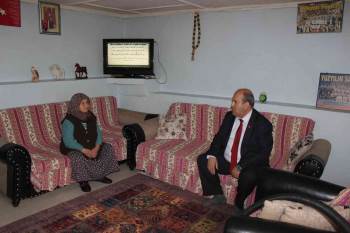 Kaymakam Ünal Yaşlı Ve Engelli Bakım Çalışmalarını Yerinde İnceledi
